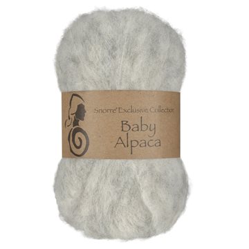 Viking snorre Baby alpaca 312 perlegrå